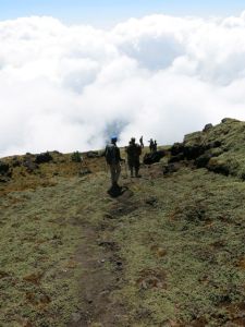 The descent of Karasimbi