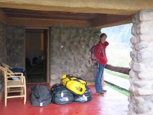 Leaving Mountain View Gorilla Lodge